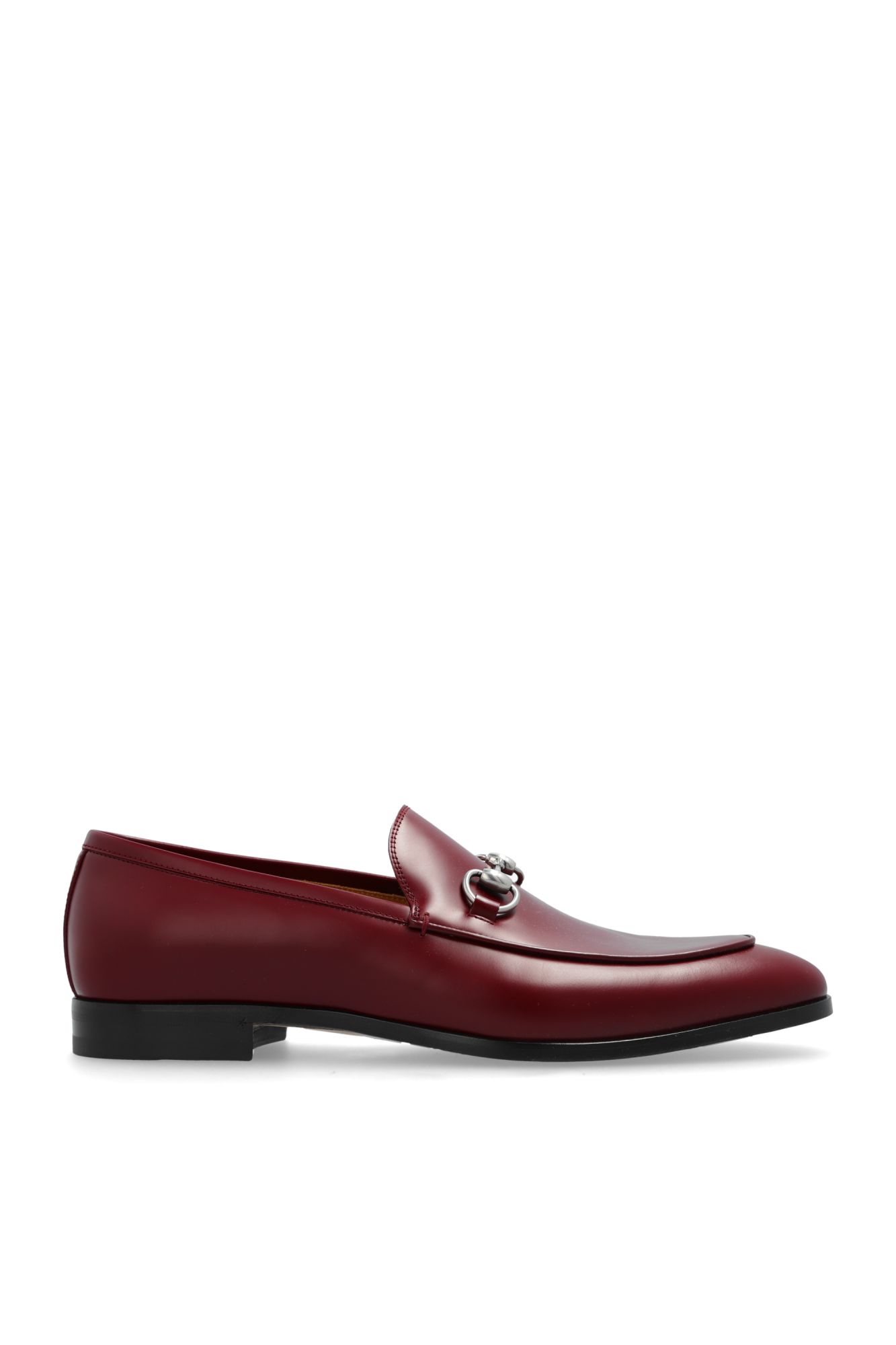 Burgundy Leather shoes Gucci Vitkac Canada